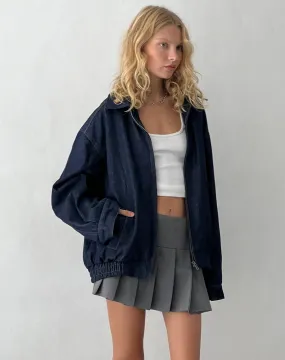 Cavita Jacket in Indigo Denim