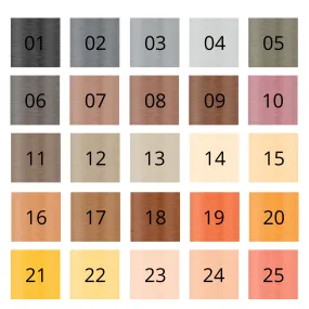 100 Couleurs - Effet Brossé