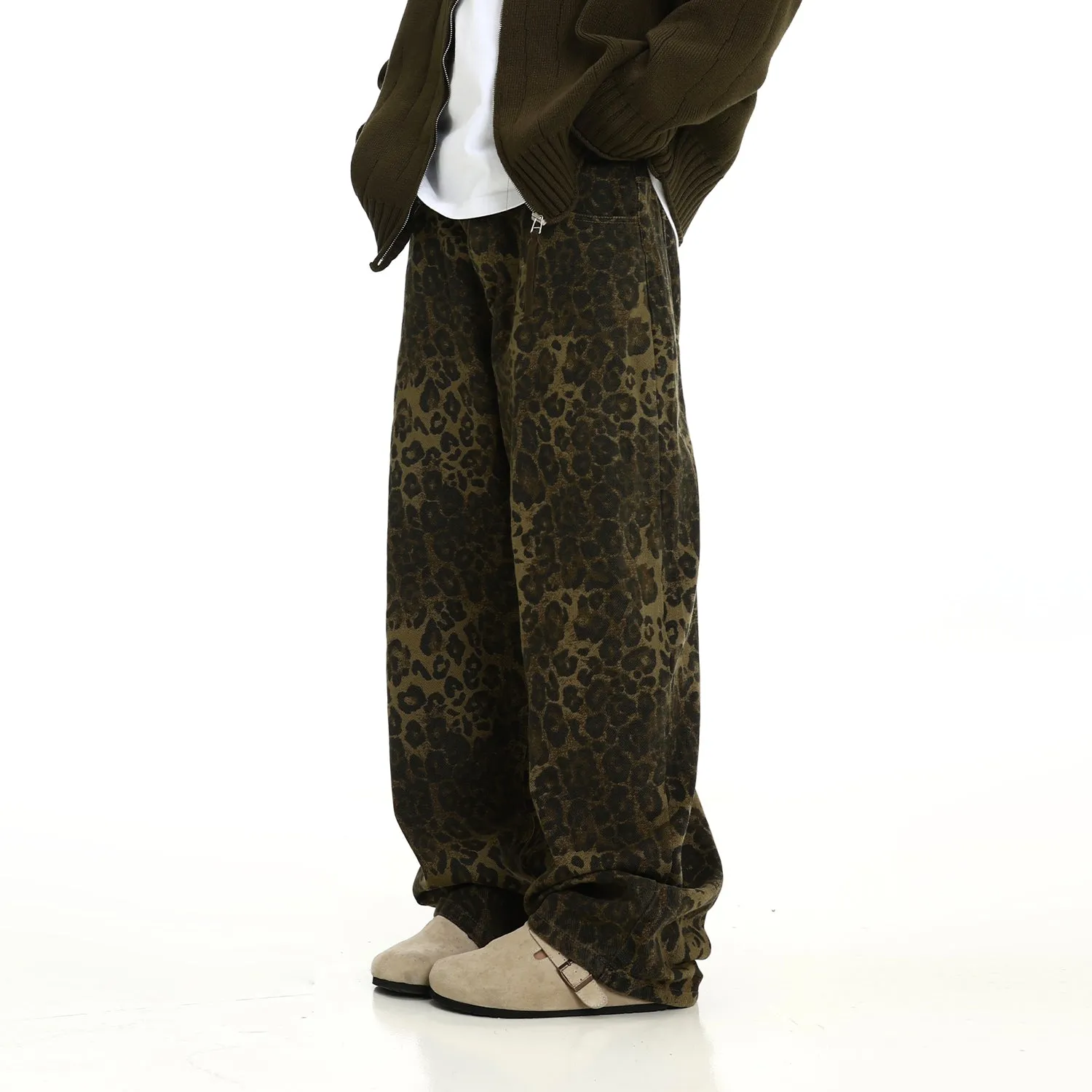 【23s December.】Leopard Print Cargo Pants