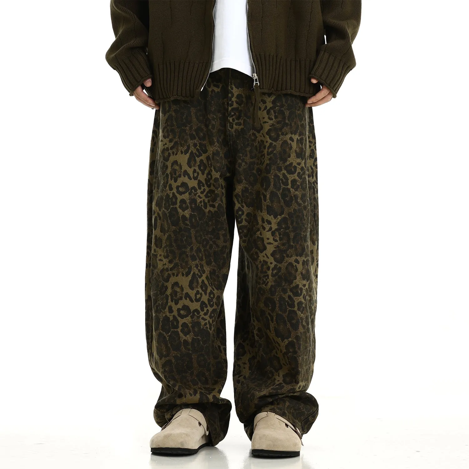 【23s December.】Leopard Print Cargo Pants