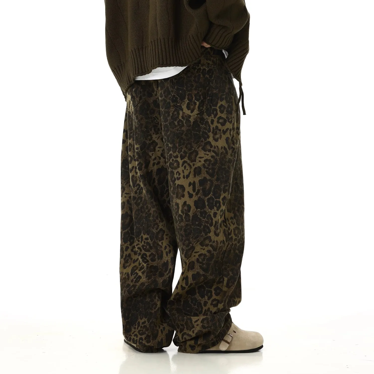 【23s December.】Leopard Print Cargo Pants