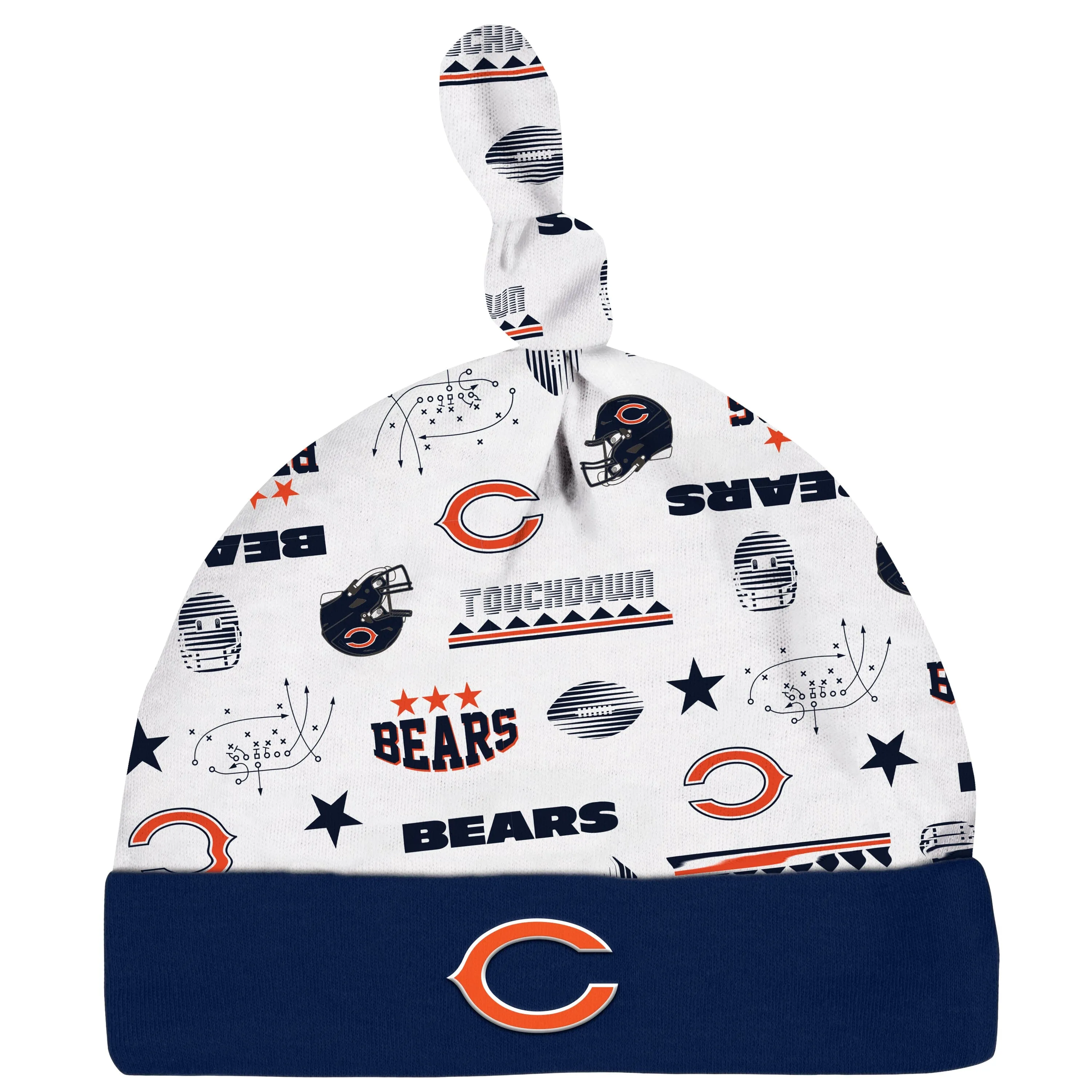 3-Piece Baby Boys Chicago Bears Bodysuit, Sleep 'N Play, and Cap Set