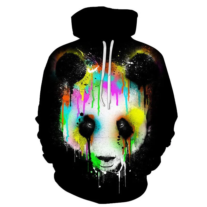 3D Panda Hoodie