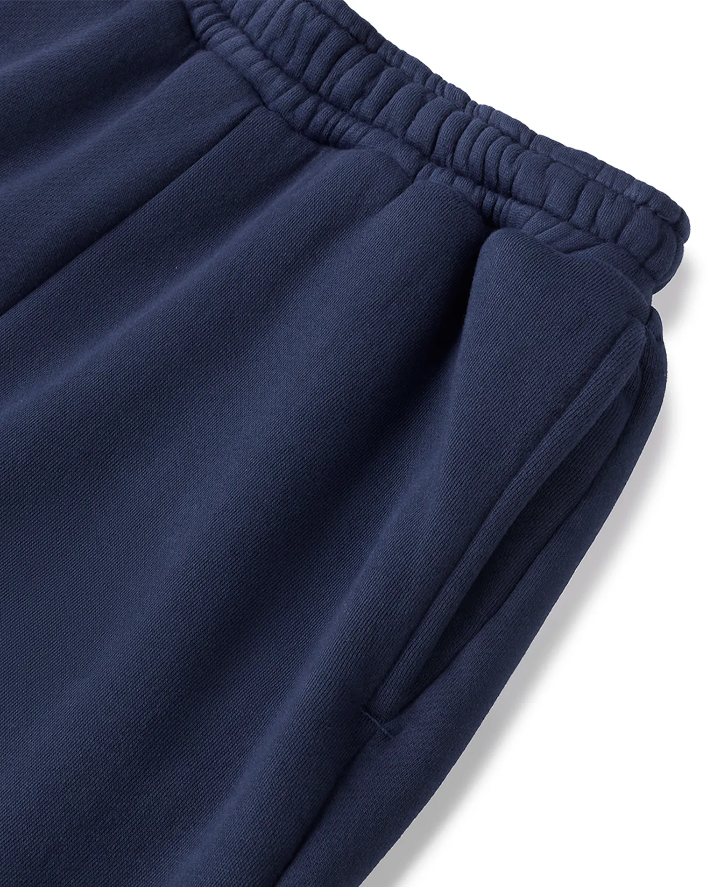 450 GSM 'Navy Blue' Straight-leg Pants