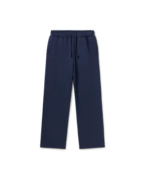 450 GSM 'Navy Blue' Straight-leg Pants