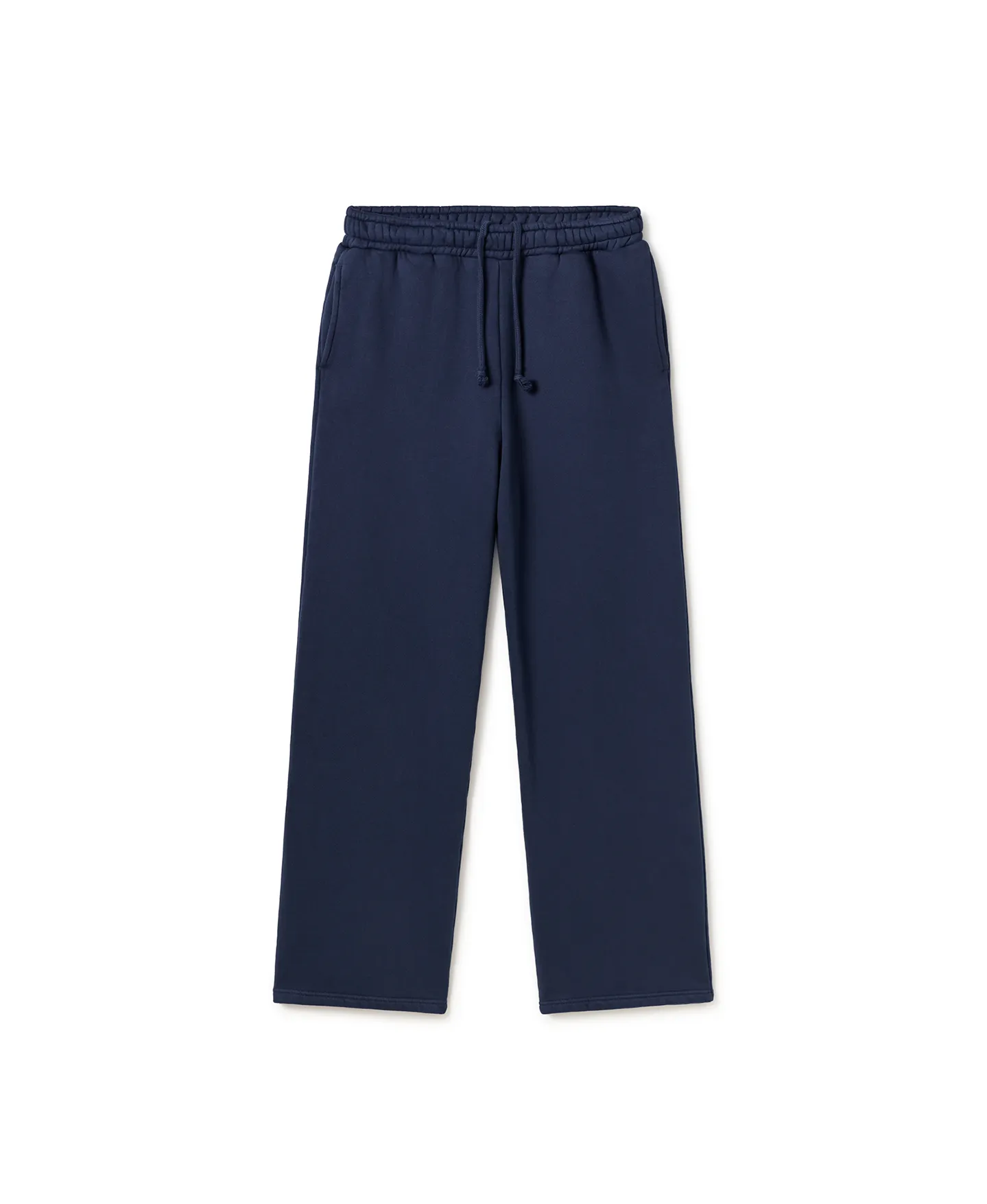 450 GSM 'Navy Blue' Straight-leg Pants