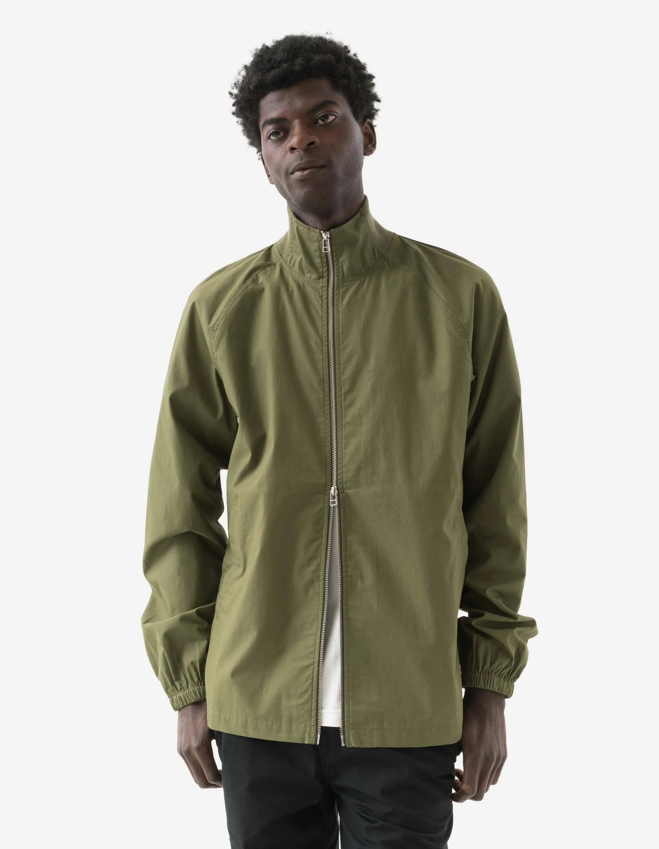 5308 Track Top Olive OG-107F