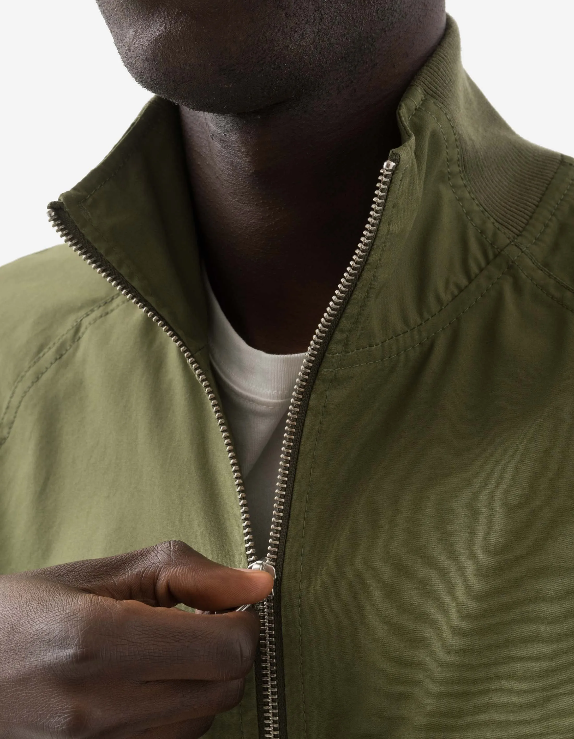 5308 Track Top Olive OG-107F