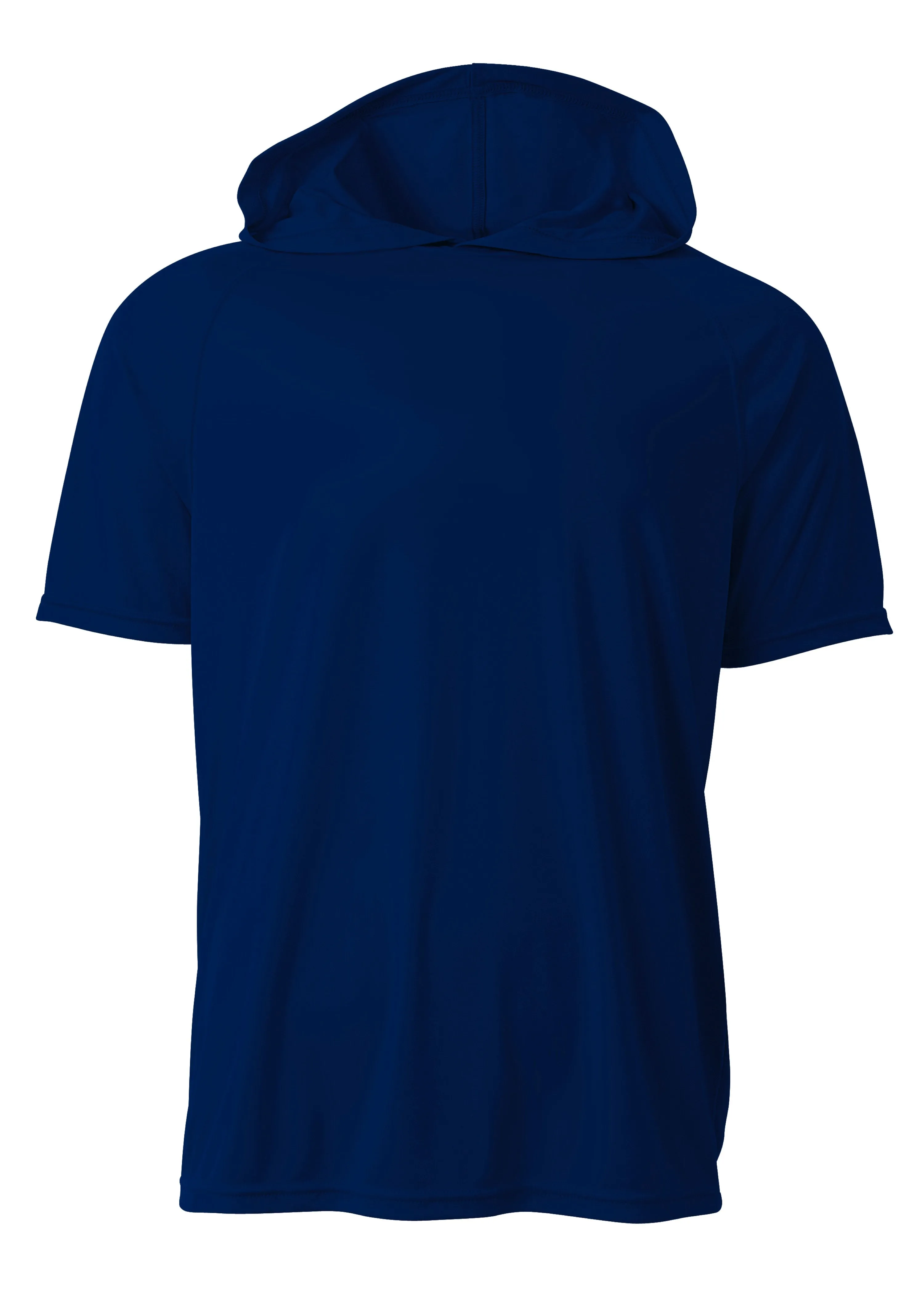 A4 Mens Short Sleeve Hooded Tee