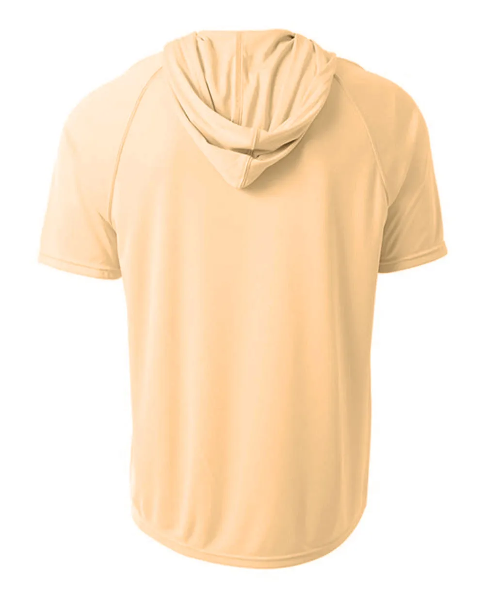 A4 Mens Short Sleeve Hooded Tee