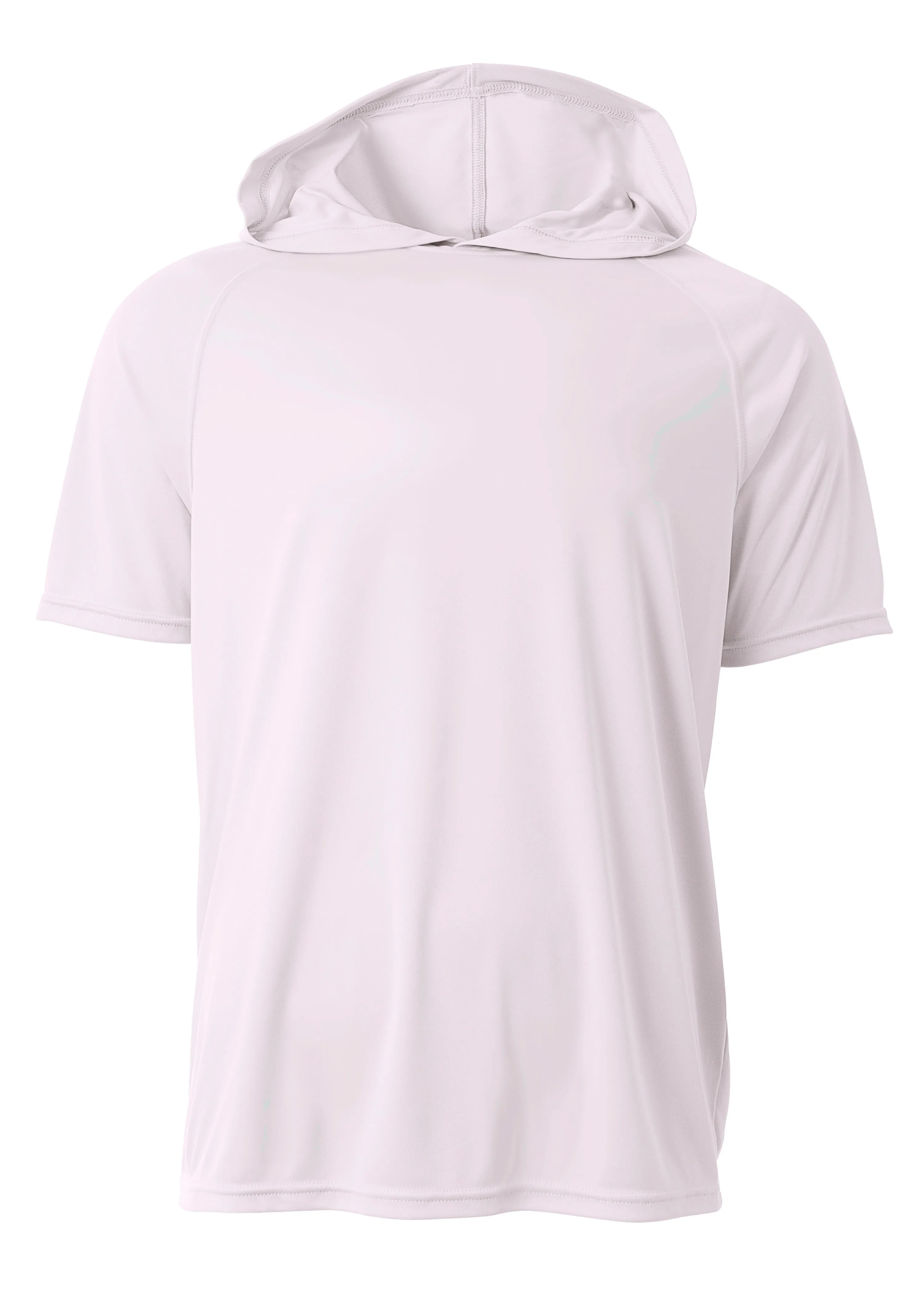 A4 Mens Short Sleeve Hooded Tee