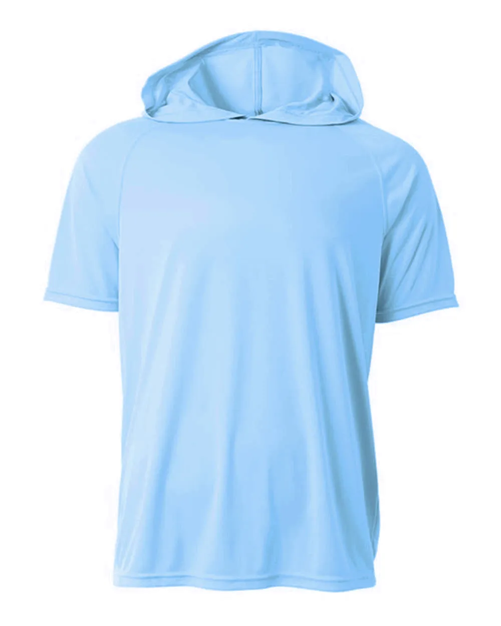 A4 Mens Short Sleeve Hooded Tee