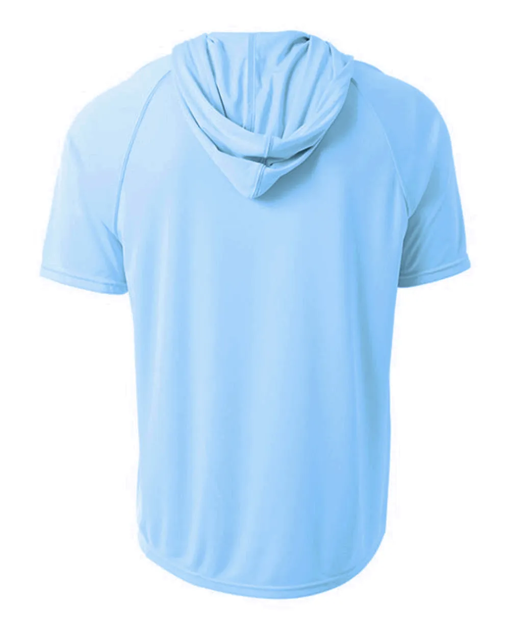 A4 Mens Short Sleeve Hooded Tee