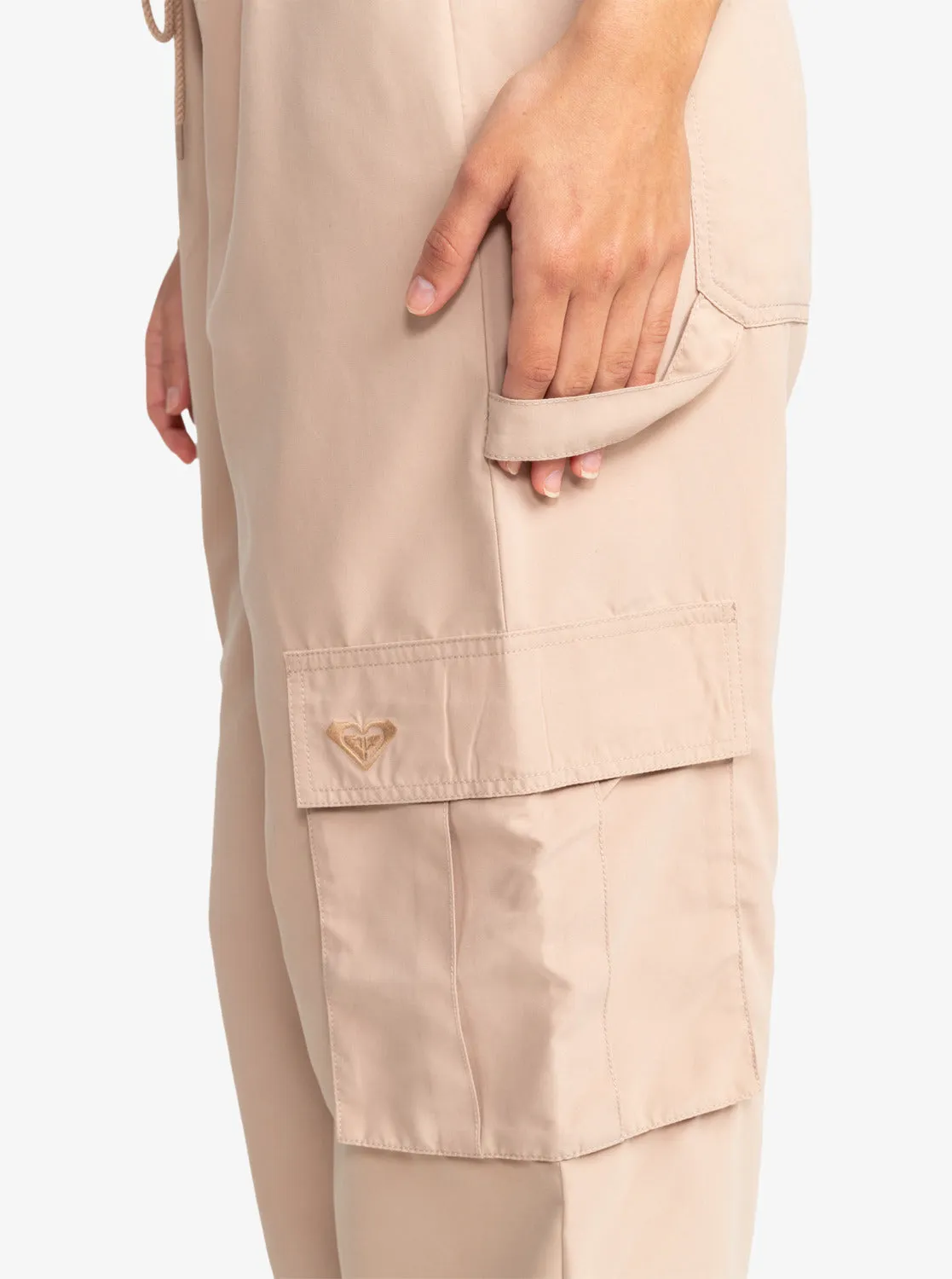 Active Collection Baggy Sweatpants - Warm Taupe