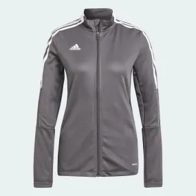 Adidas Women Tiro 21 Track Jacket - Team Grey