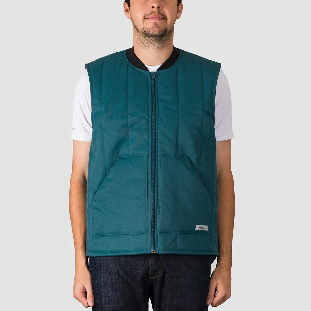 adidas Workwear Vest Snow Jacket Viridian/Power Red/Noble Indigo S18