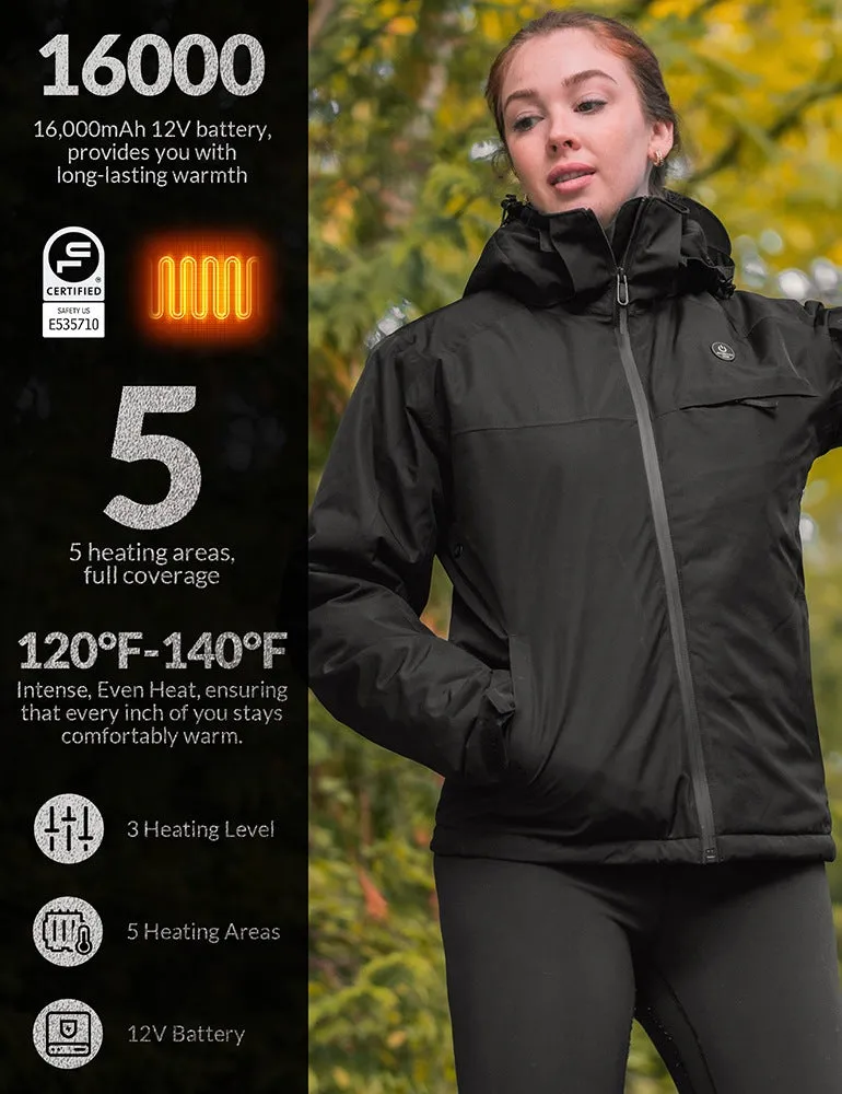 ANTARCTICA GEAR Heated Jacket, Ski Jacket Coat Men/Women Winter Coat