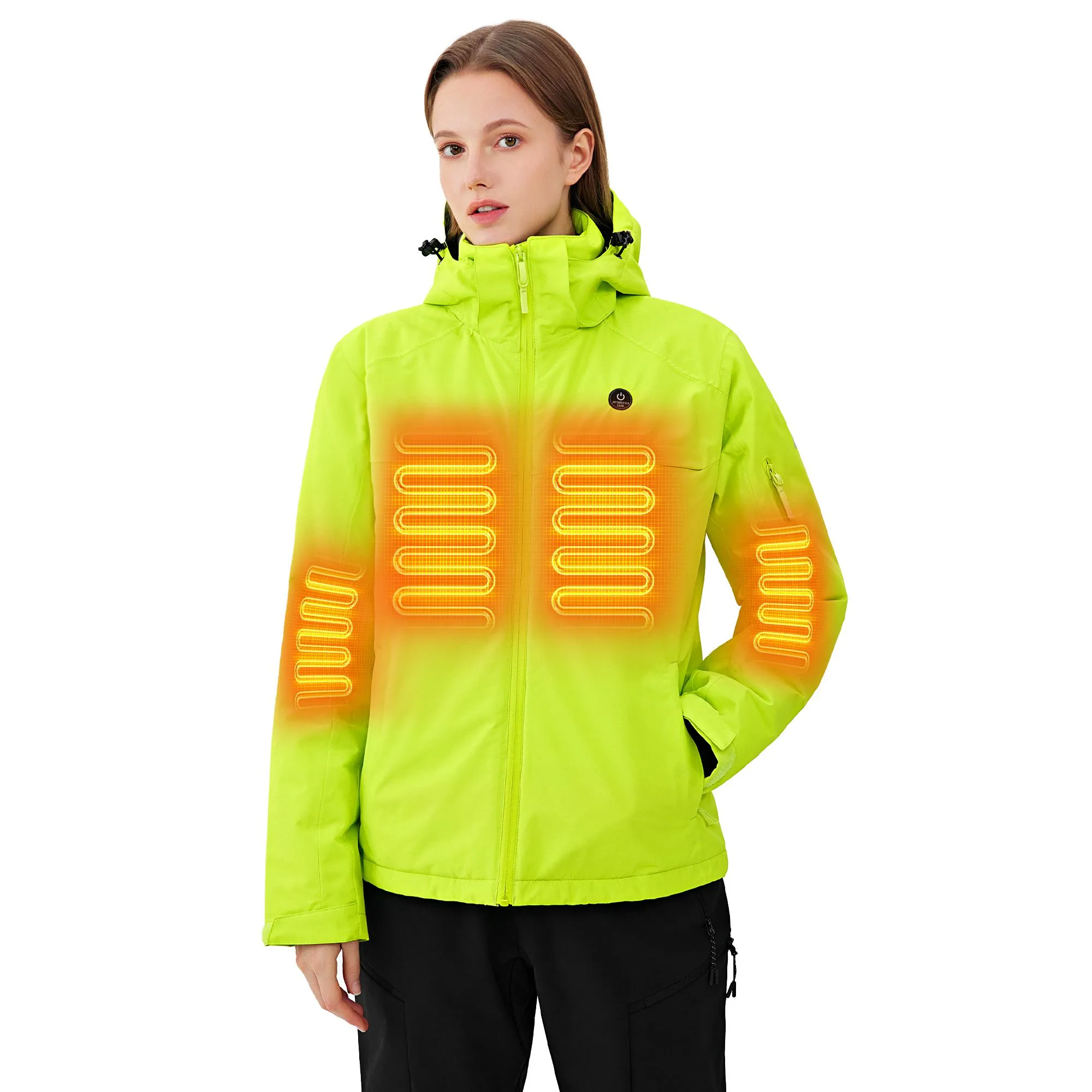 ANTARCTICA GEAR Heated Jacket, Ski Jacket Coat Men/Women Winter Coat