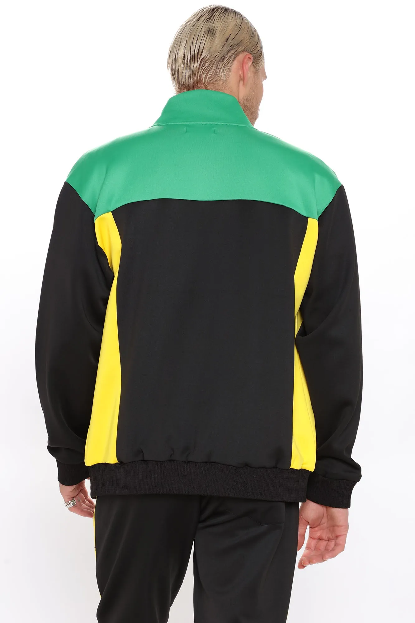 Arlo Track Jacket - Green/combo