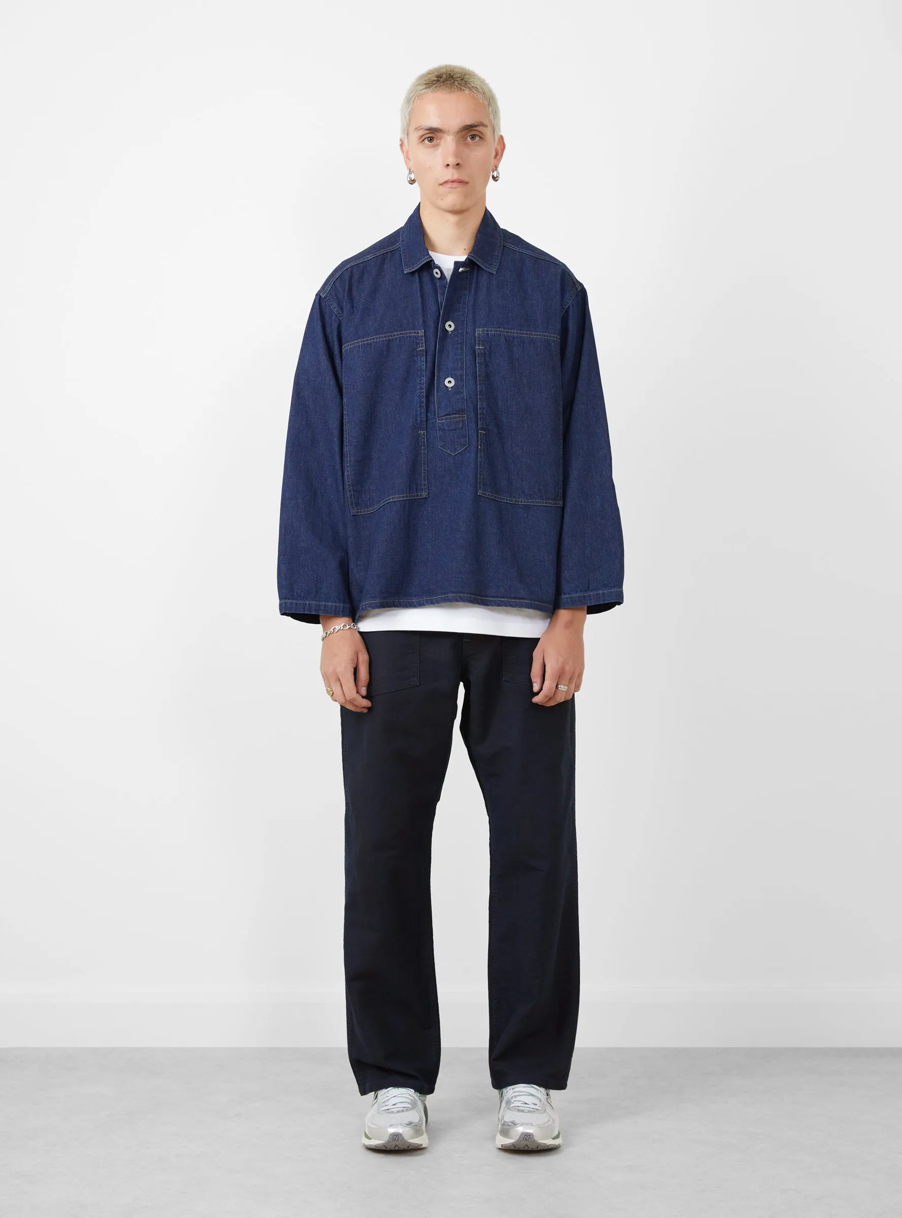 ARMY Shirt Blue Denim Indigo