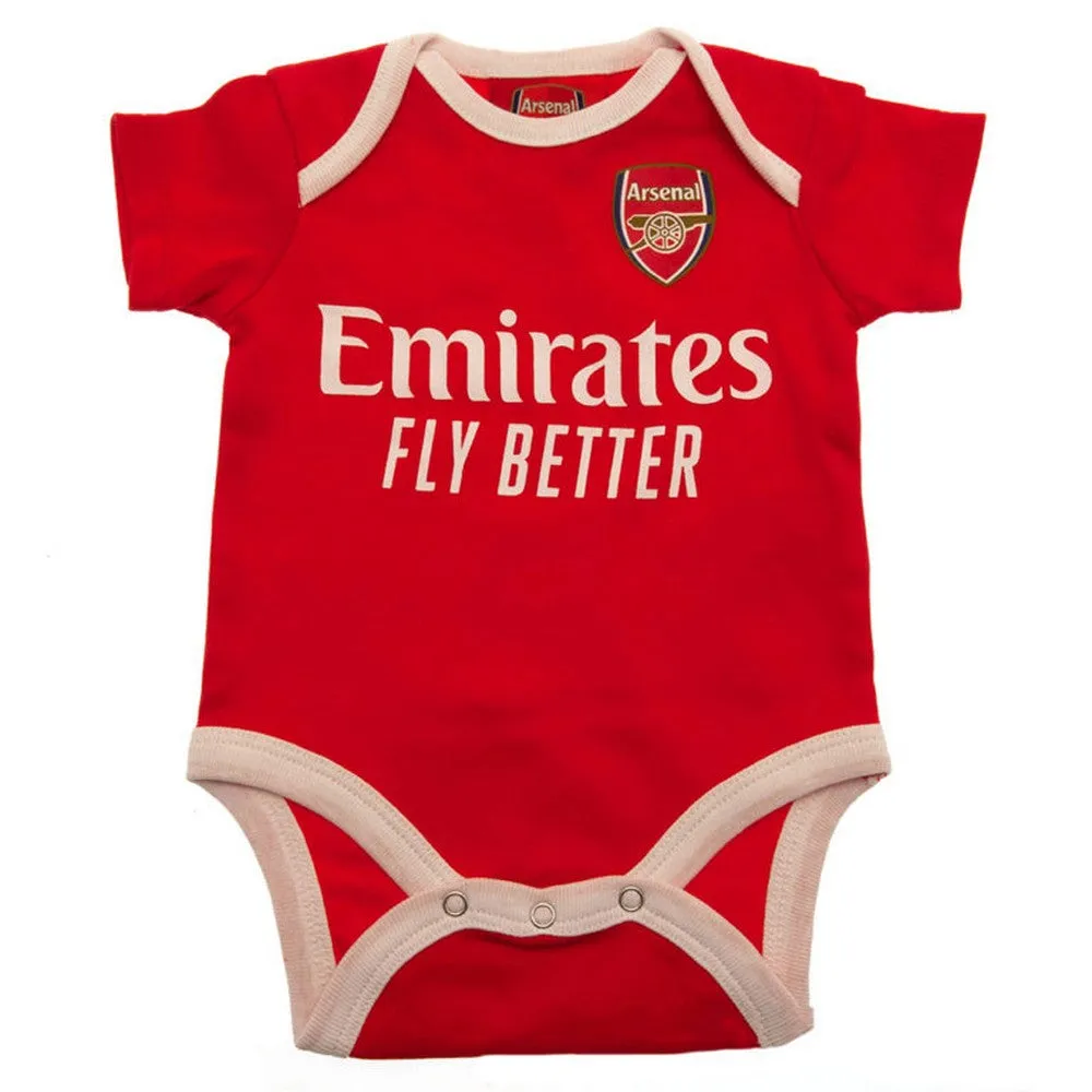 Arsenal FC Baby Bodysuit (Pack of 2)