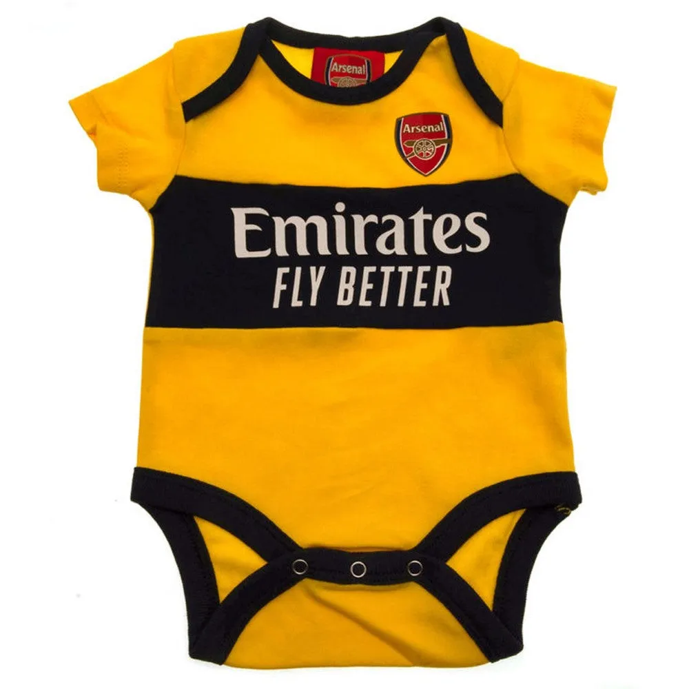 Arsenal FC Baby Bodysuit (Pack of 2)