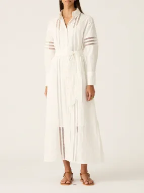 Arya Maxi Dress - White