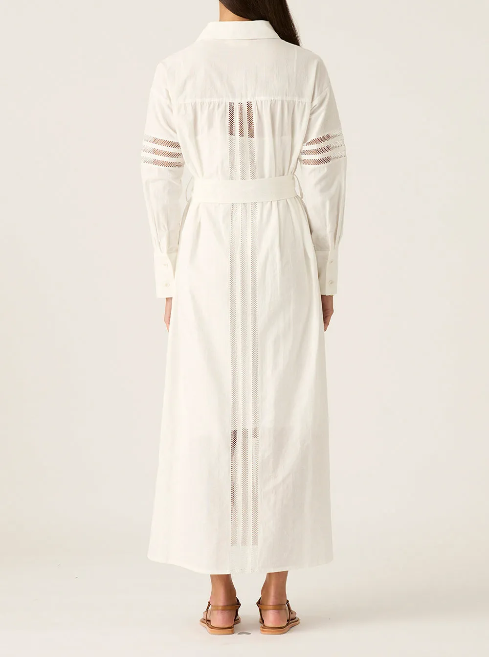 Arya Maxi Dress - White