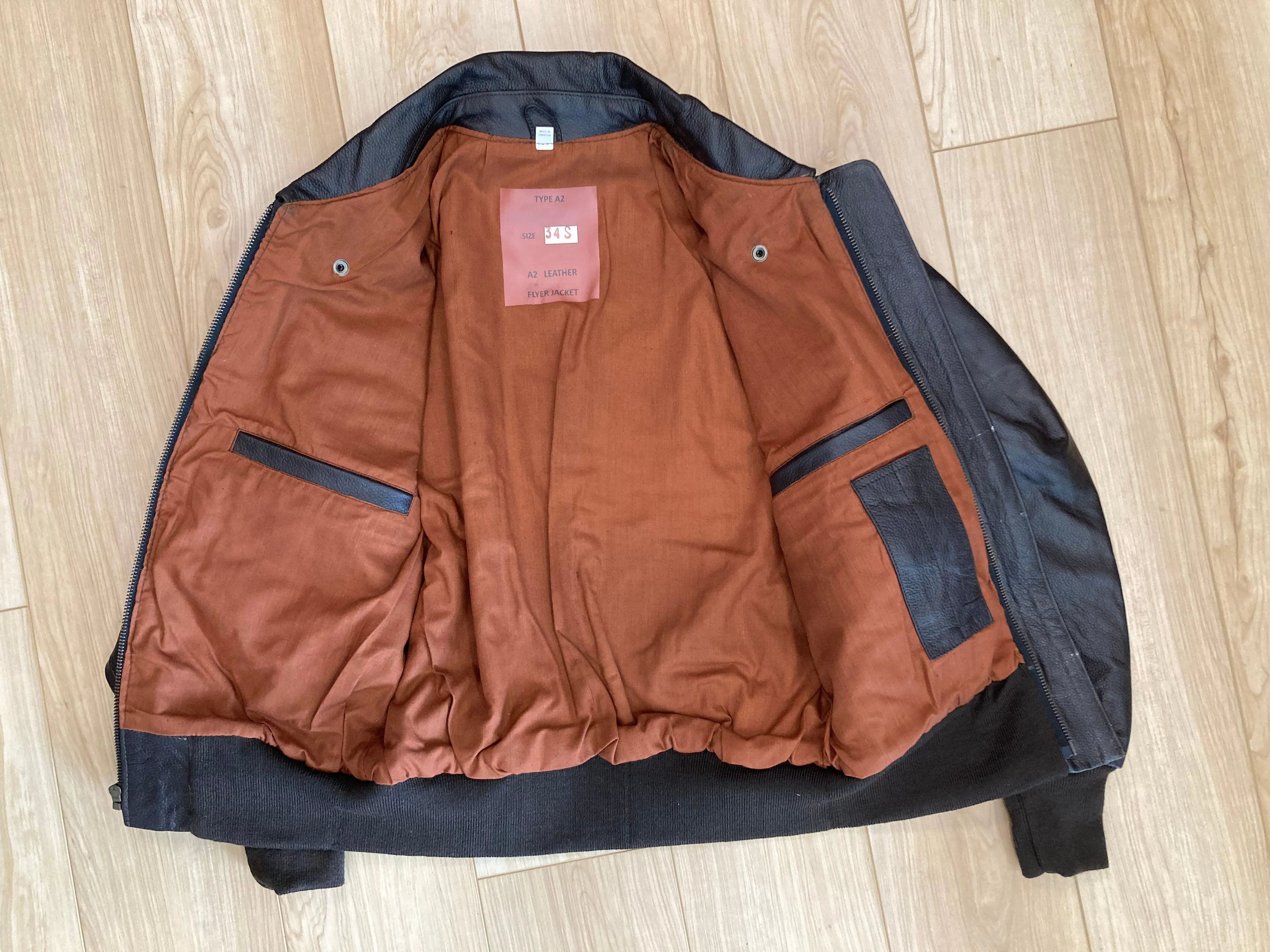 Authentic A-2 Leather Flight Jacket