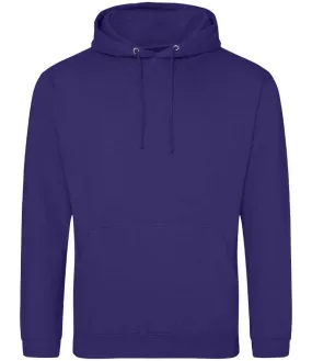 AWDis College Hoodie | Ultra Violet