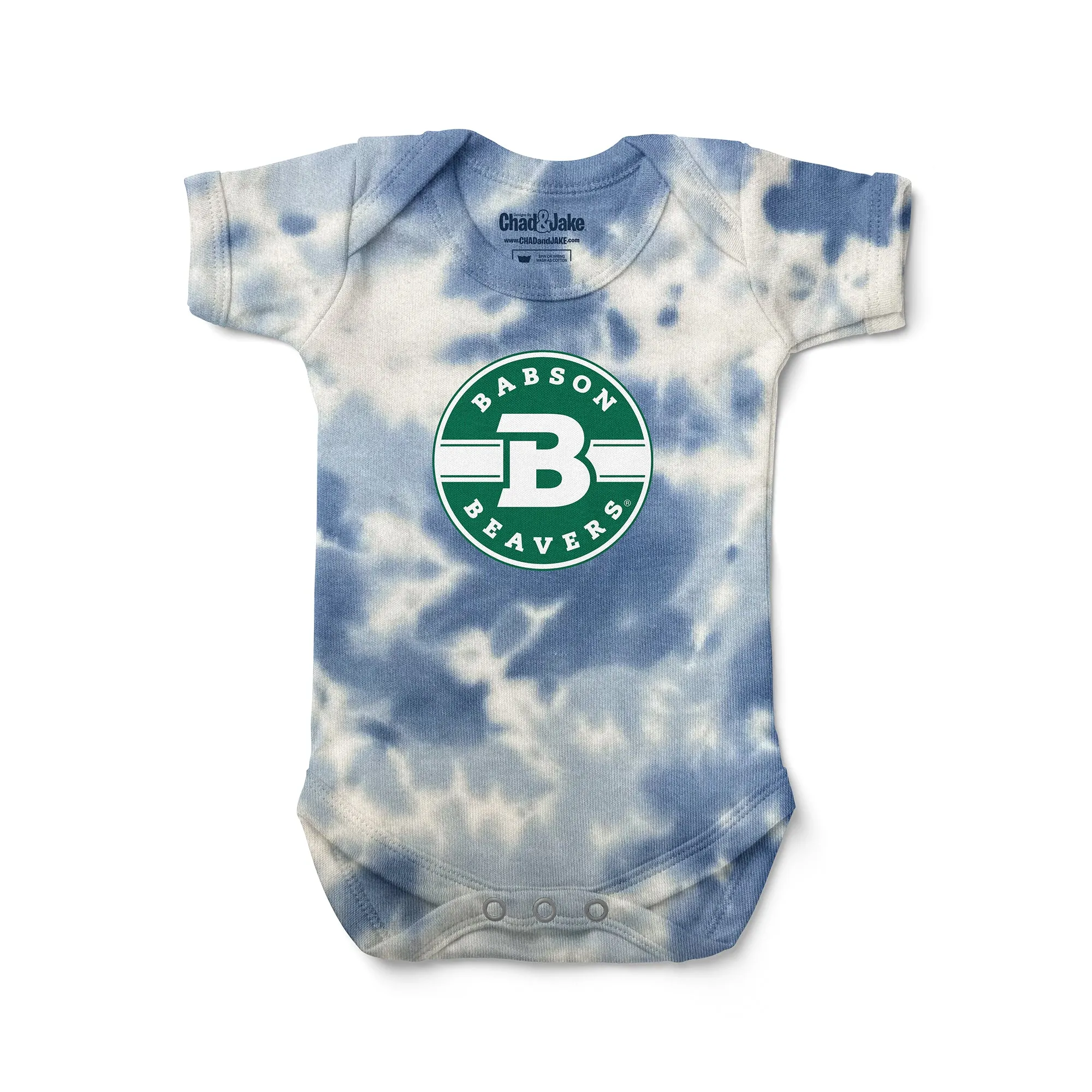 Babson Beavers Tie Dye Bodysuit