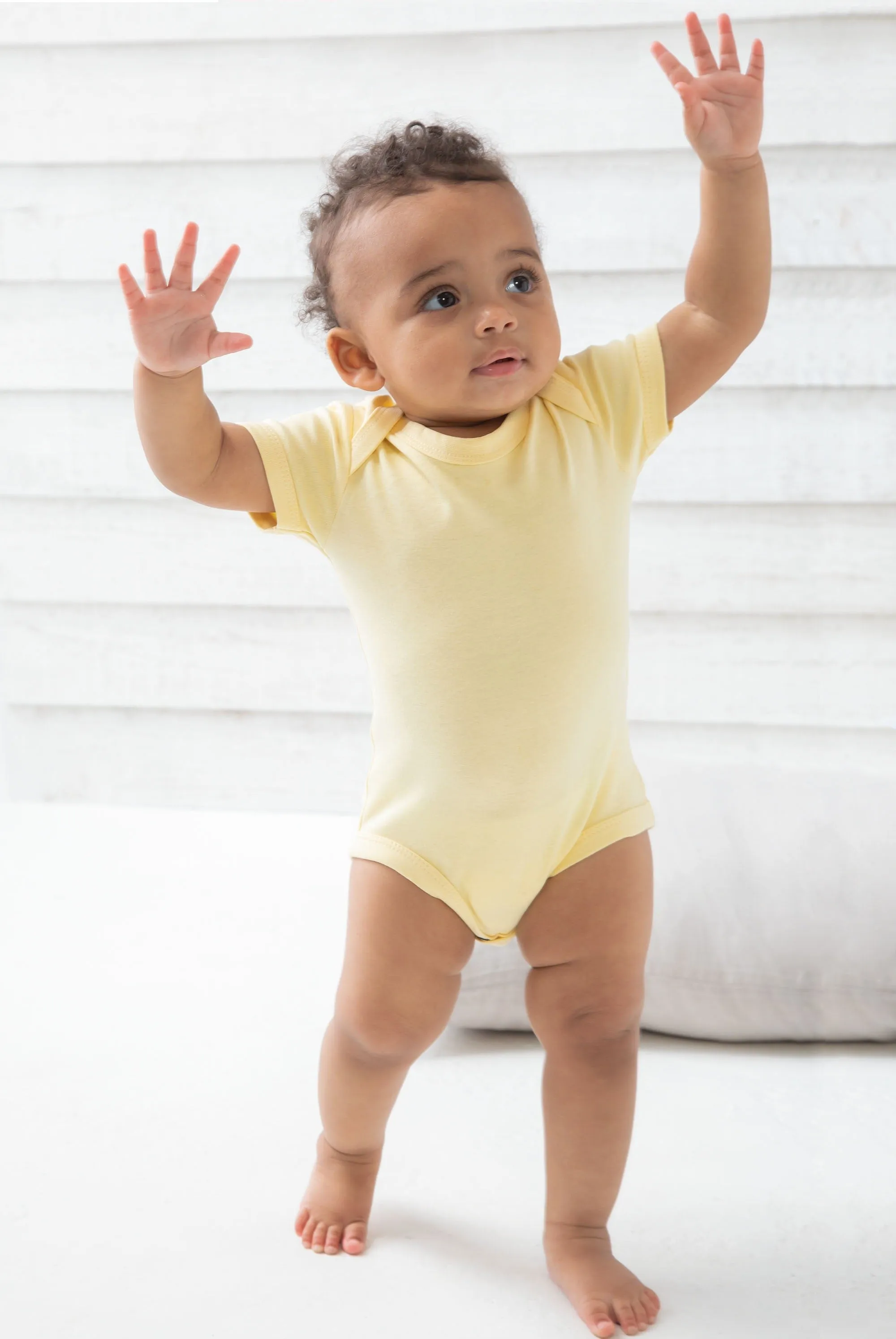 Baby Bodysuit | SOFT YELLOW