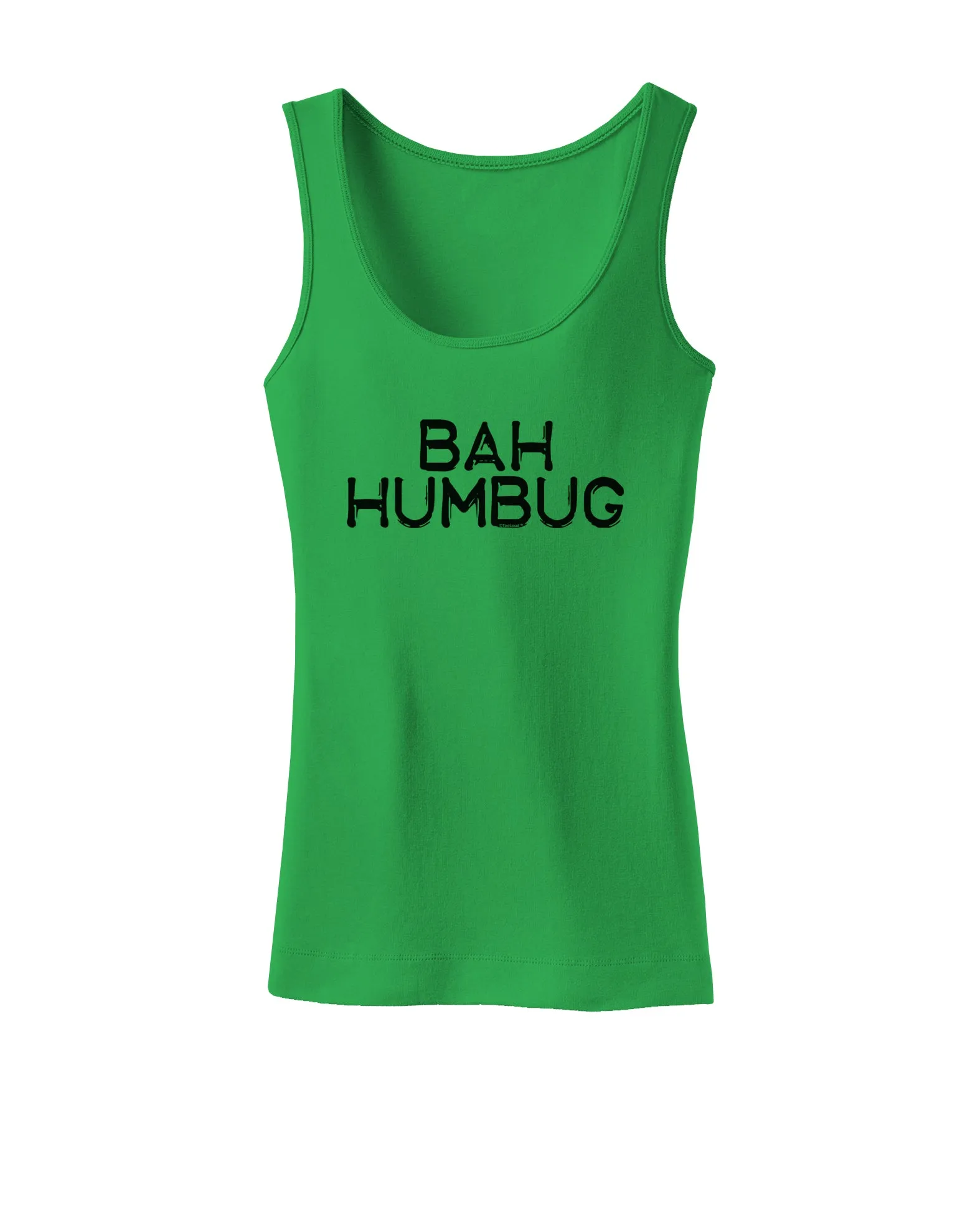 Bah Humbug Design - Grunge Womens Tank Top