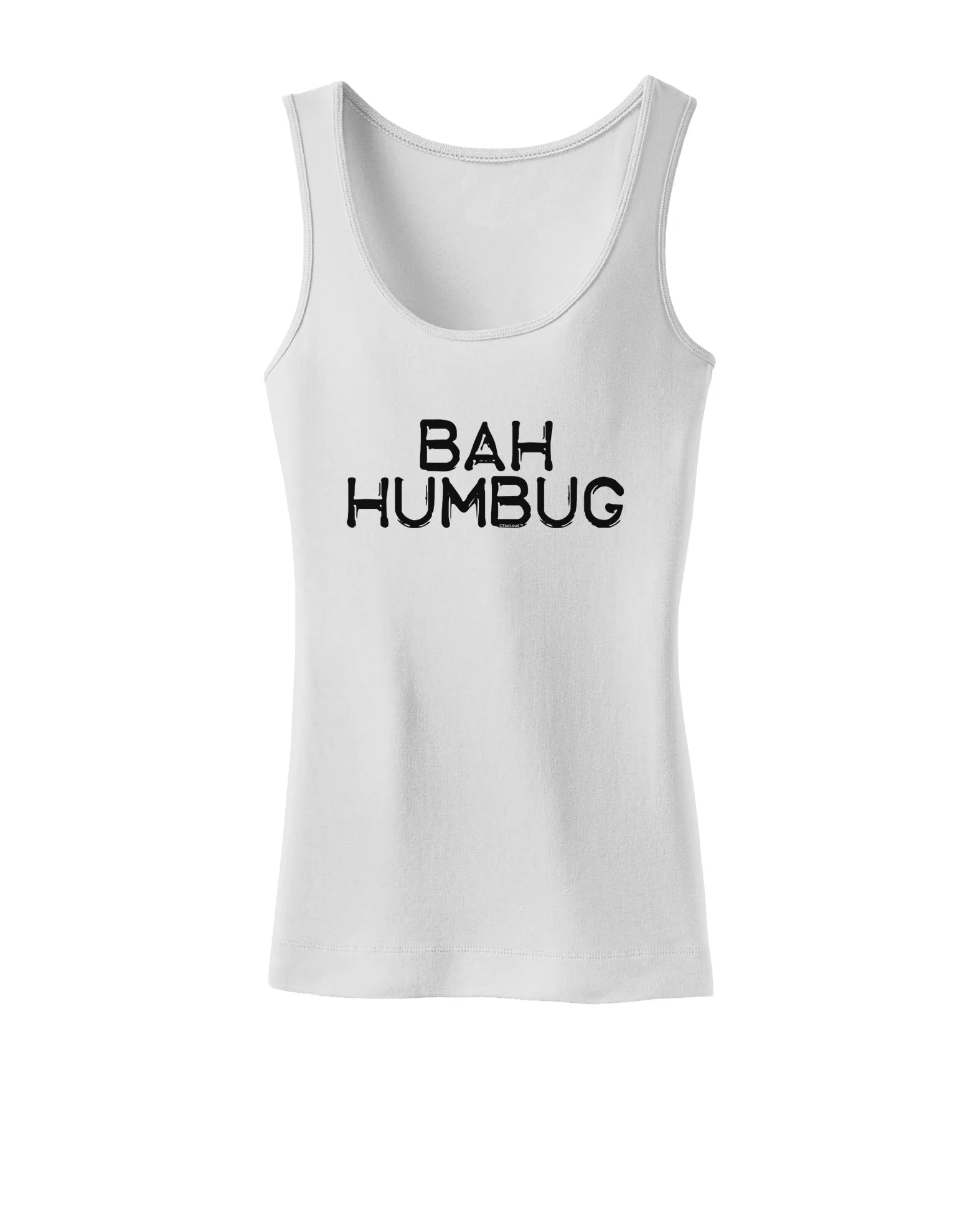 Bah Humbug Design - Grunge Womens Tank Top