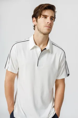 Bamboo Contrast Piping Polo Shirt