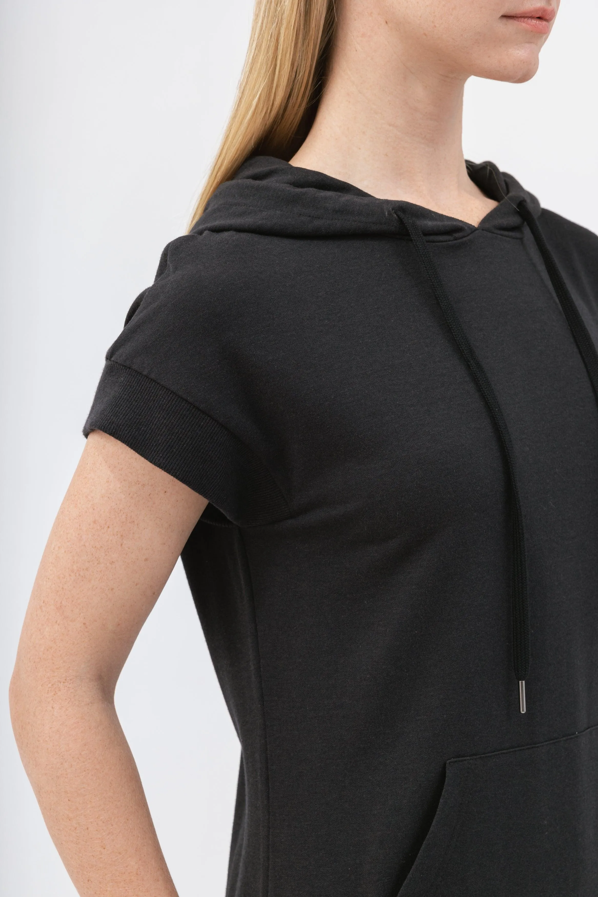 Bamboo Short Sleeve Hoodie