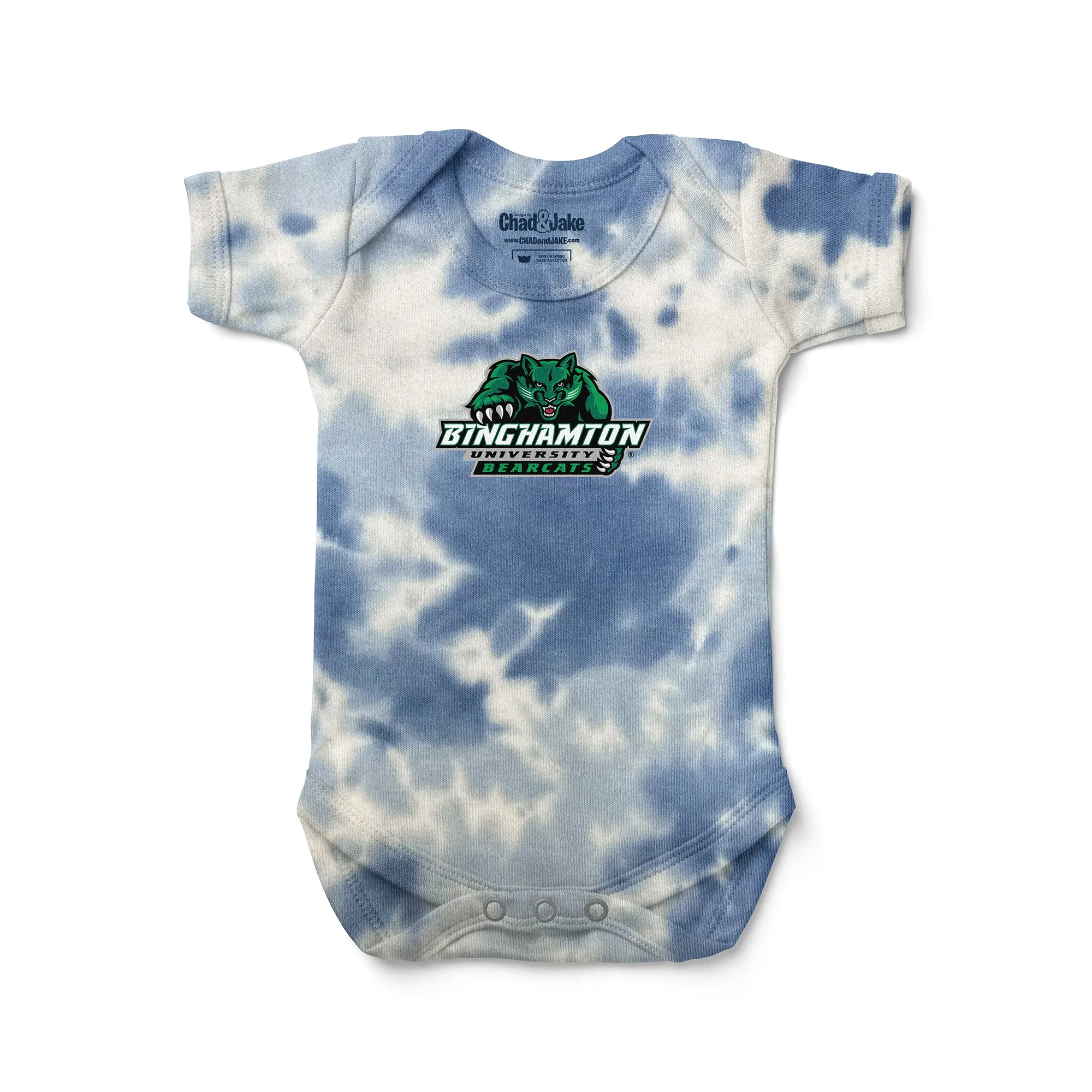 Binghamton Bearcats Tie Dye Bodysuit