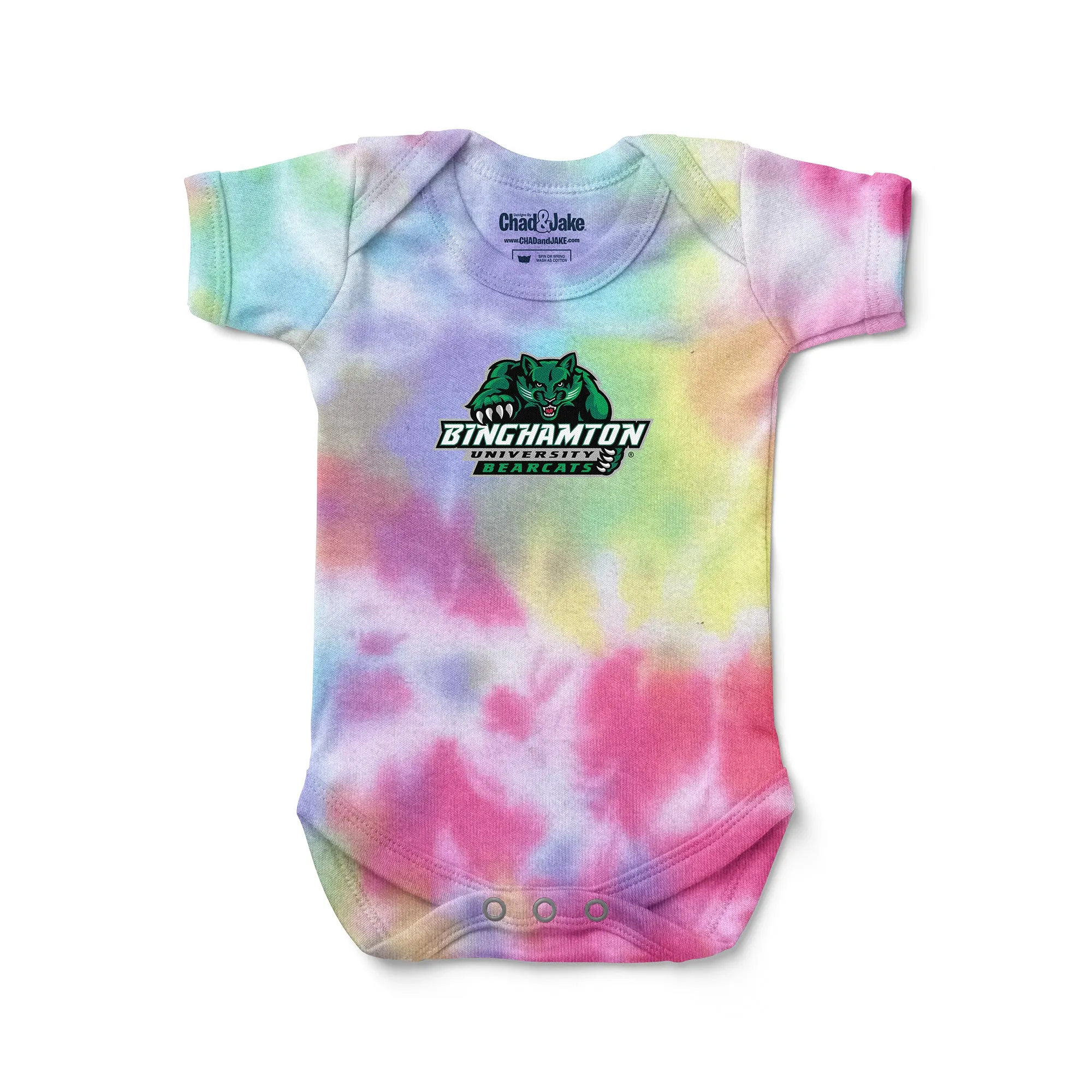 Binghamton Bearcats Tie Dye Bodysuit