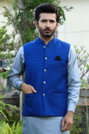 Blue Waist Coat