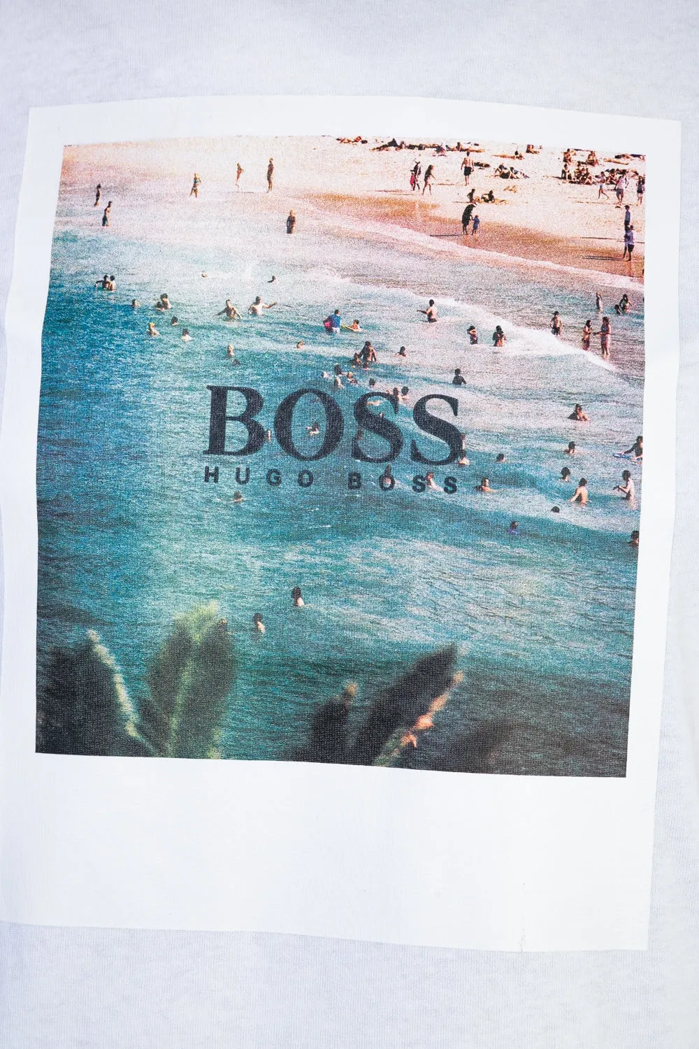 BOSS Tsummer 4 T Shirt in White