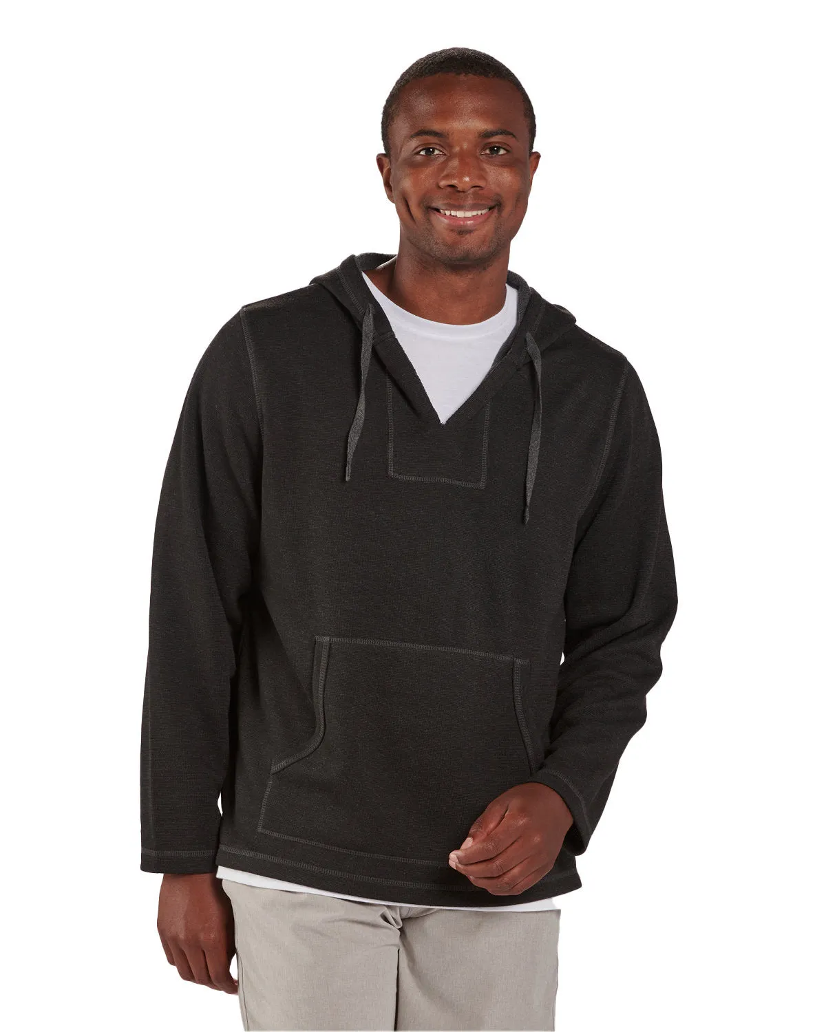 Boxercraft Men's Baja Sweater Fleece Pullover Hood BM5301