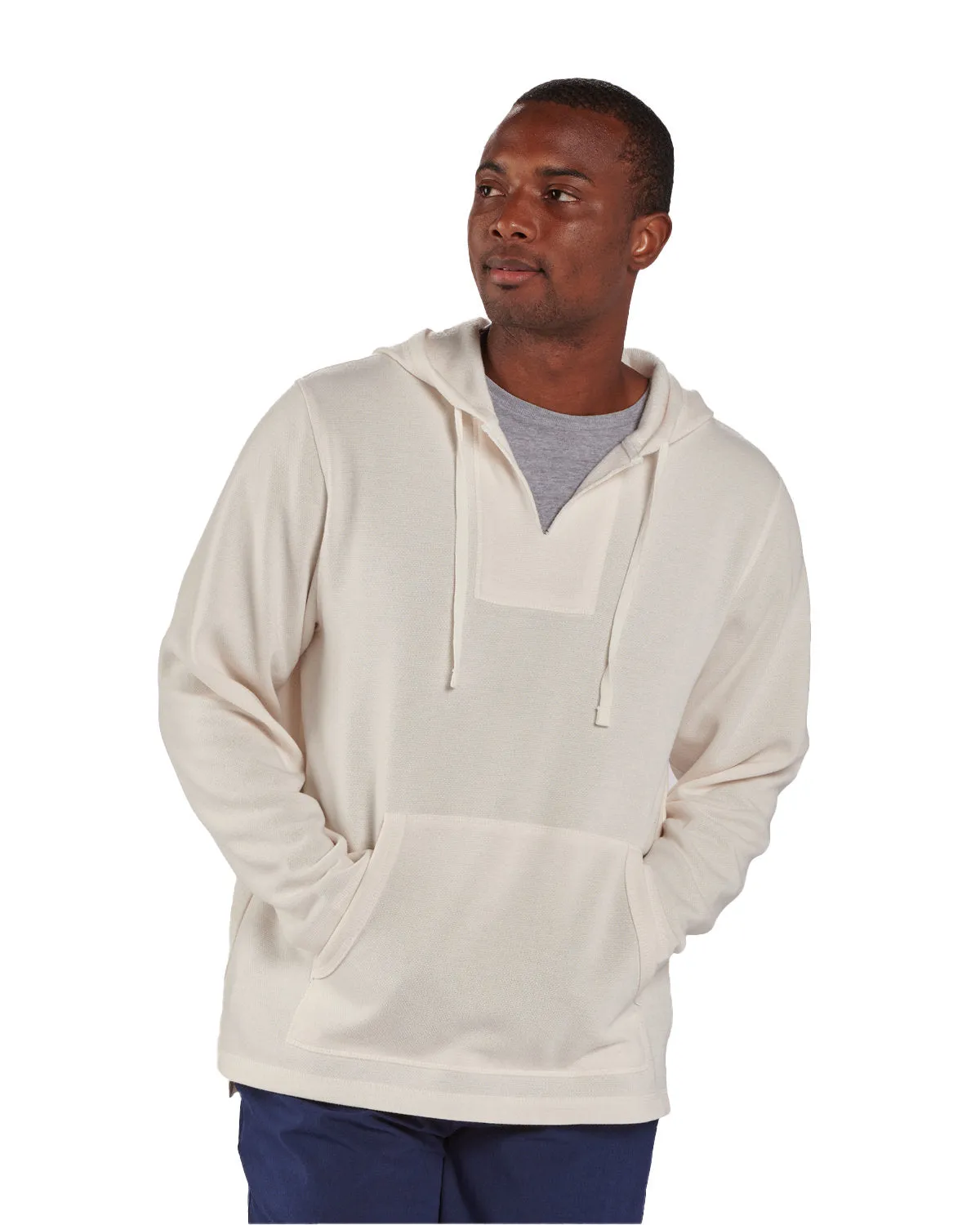 Boxercraft Men's Baja Sweater Fleece Pullover Hood BM5301