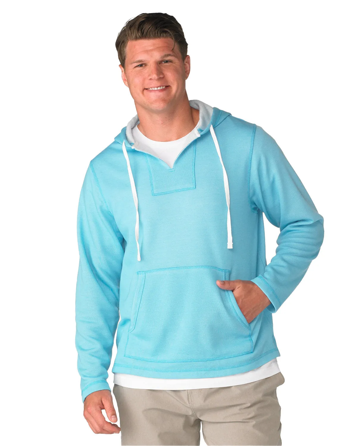 Boxercraft Men's Baja Sweater Fleece Pullover Hood BM5301