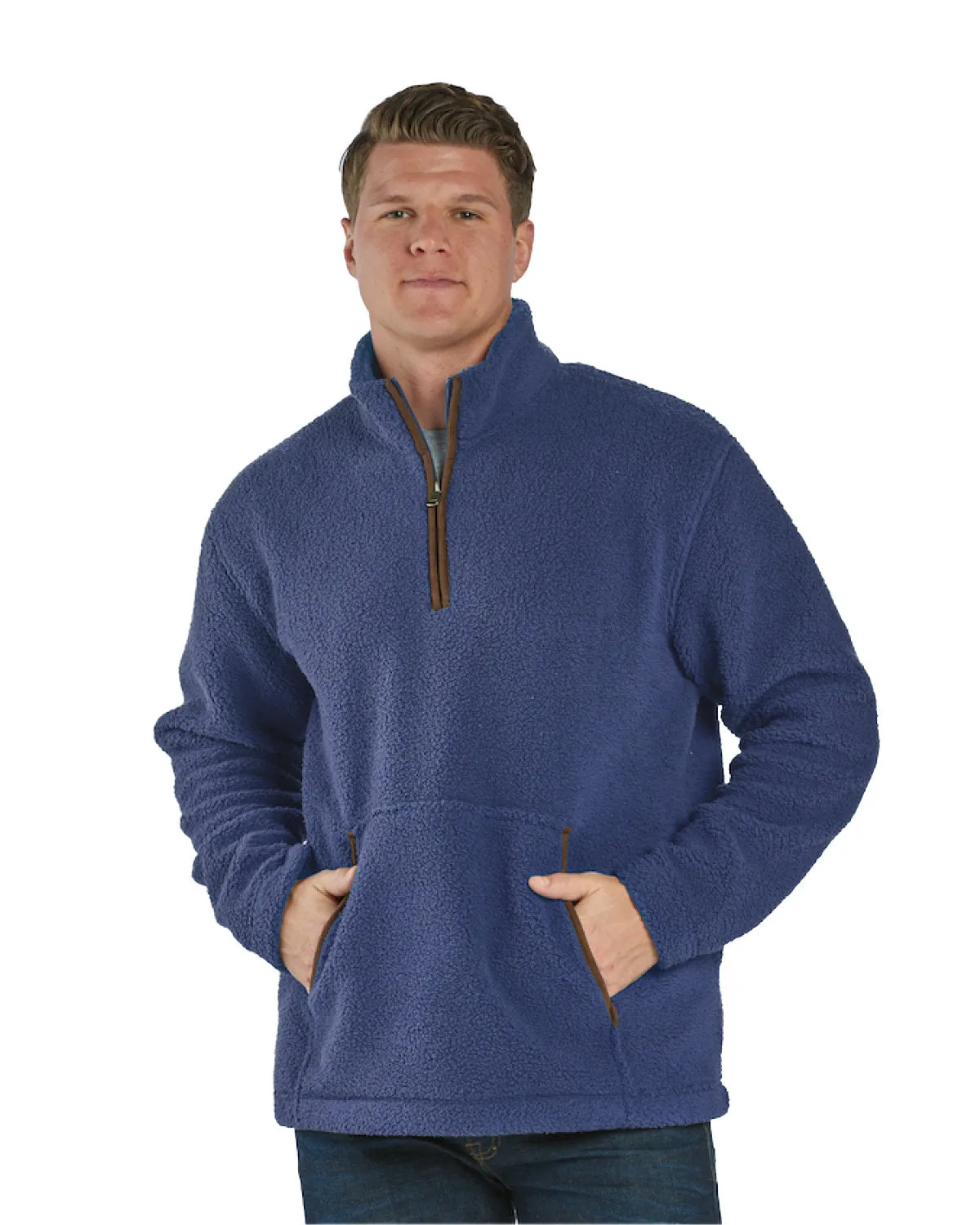 Boxercraft Men's Everest Pile Fleece Half-Zip Pullover BM8510