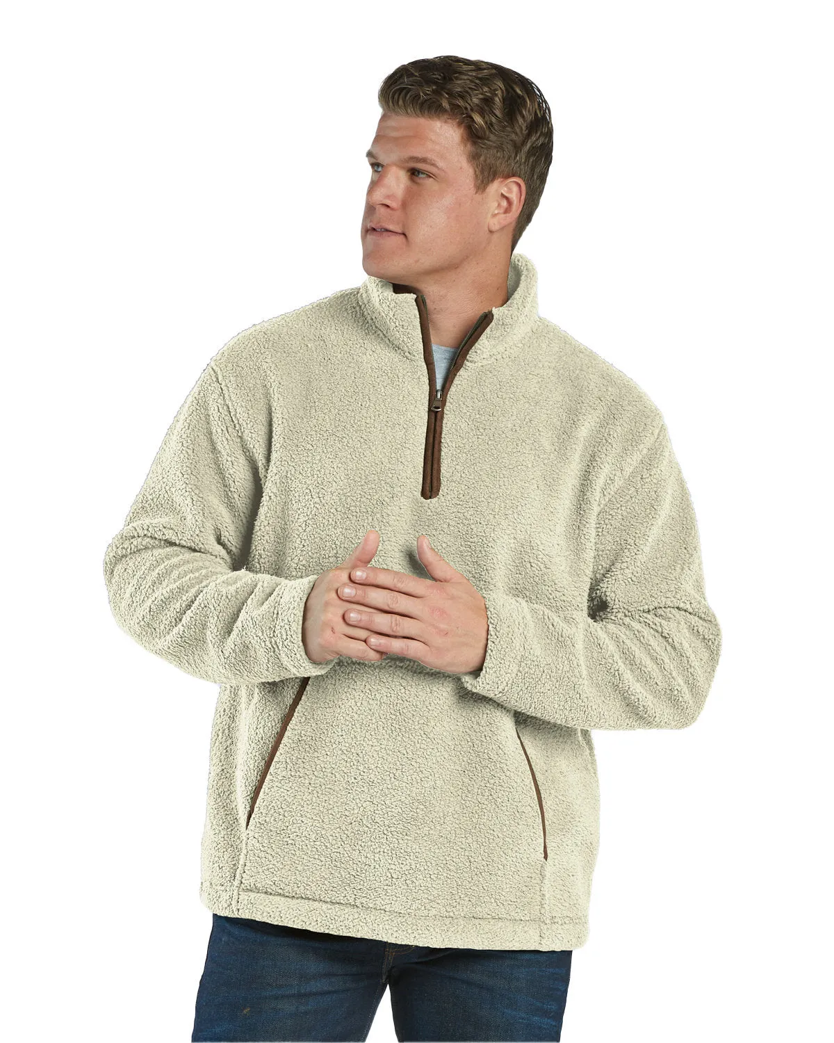 Boxercraft Men's Everest Pile Fleece Half-Zip Pullover BM8510