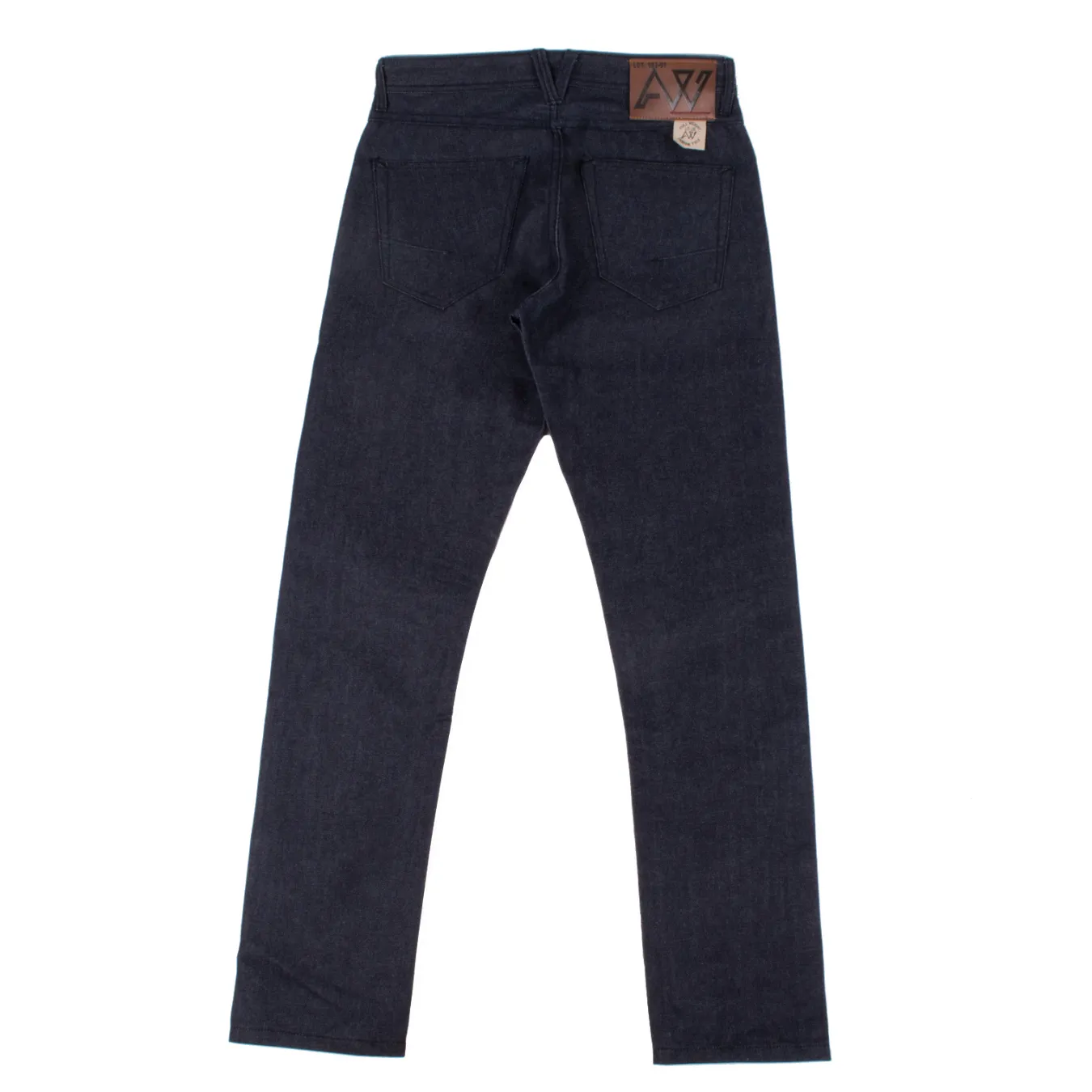 'Brad Raw' Athletic Selvedge Jeans