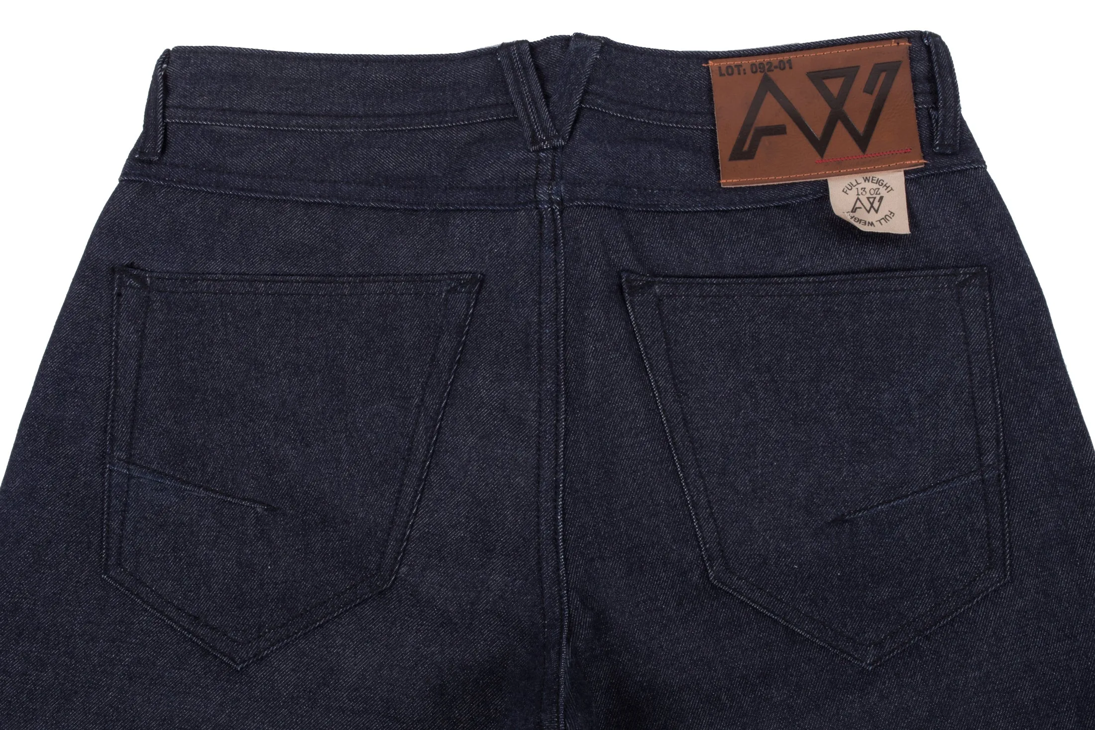 'Brad Raw' Athletic Selvedge Jeans