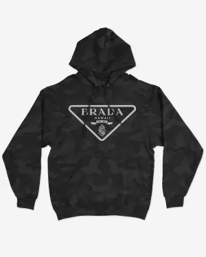 BRADA Black Camo Pullover Hoodie