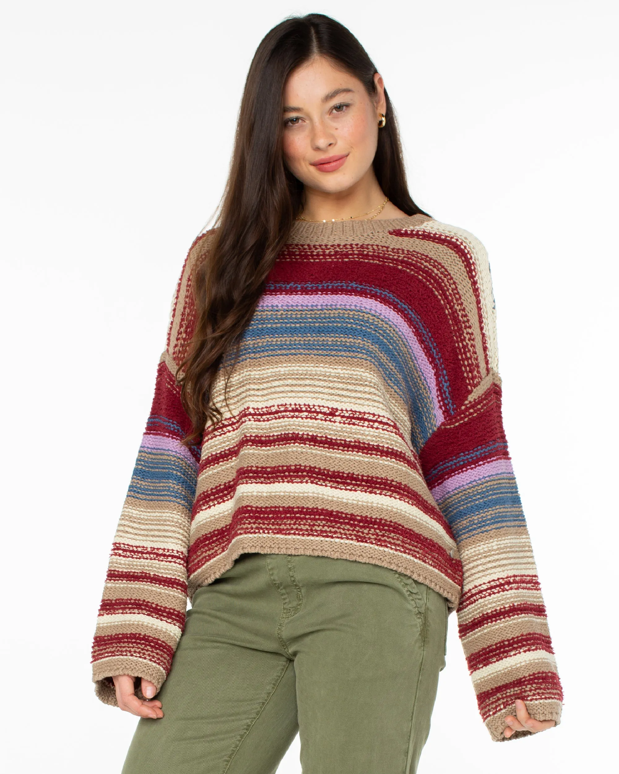 Bread and Jam Sweater- Warm Taupe