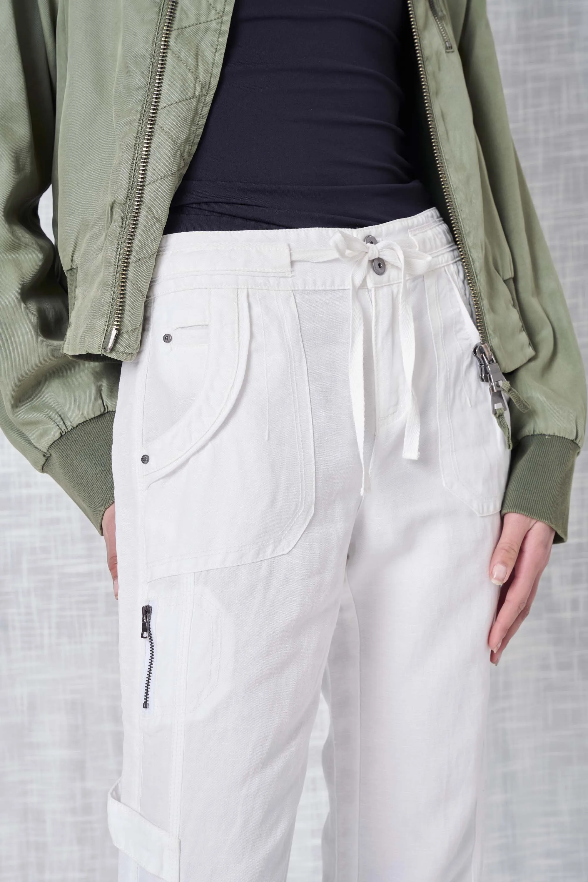 Brooklyn Solid Linen Pant